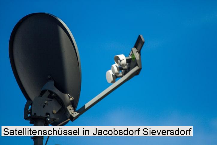 Satellitenschüssel in Jacobsdorf Sieversdorf